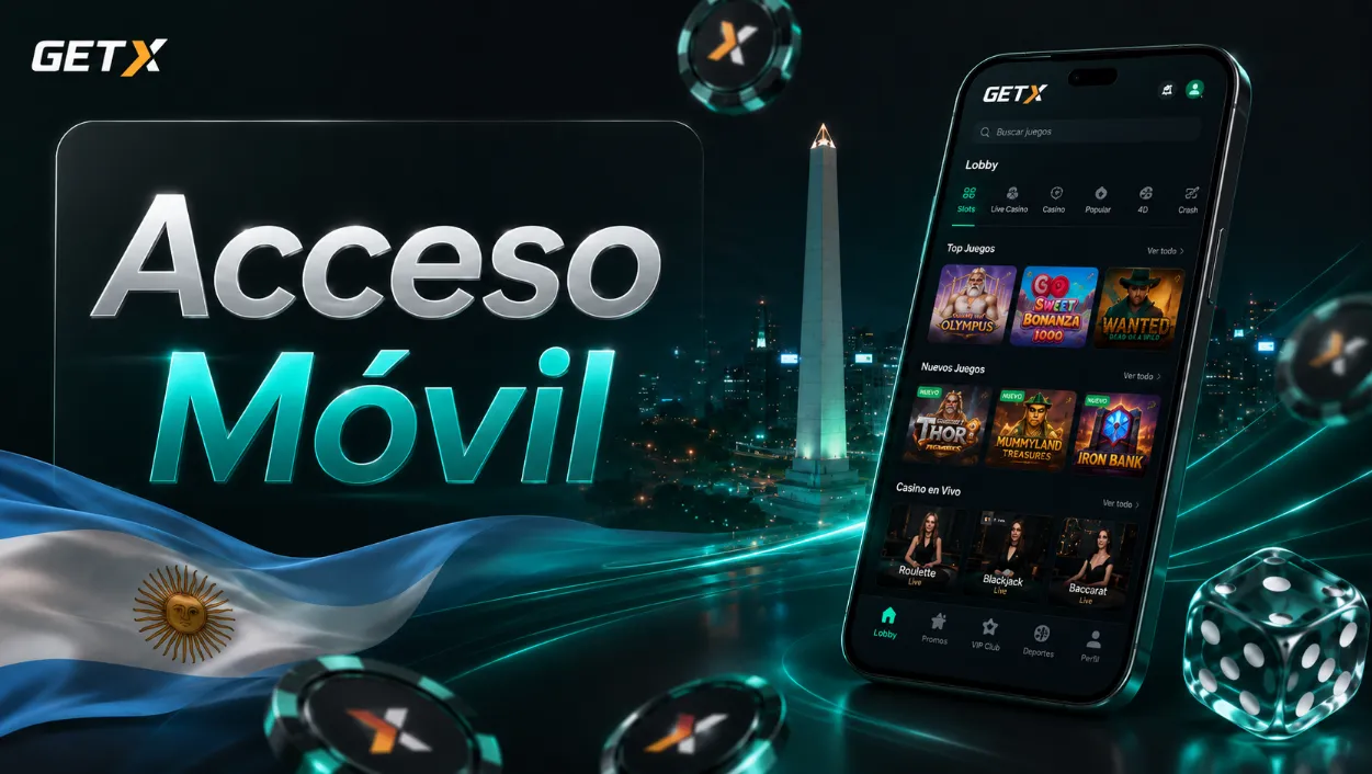 Acceso móvil en GetX app